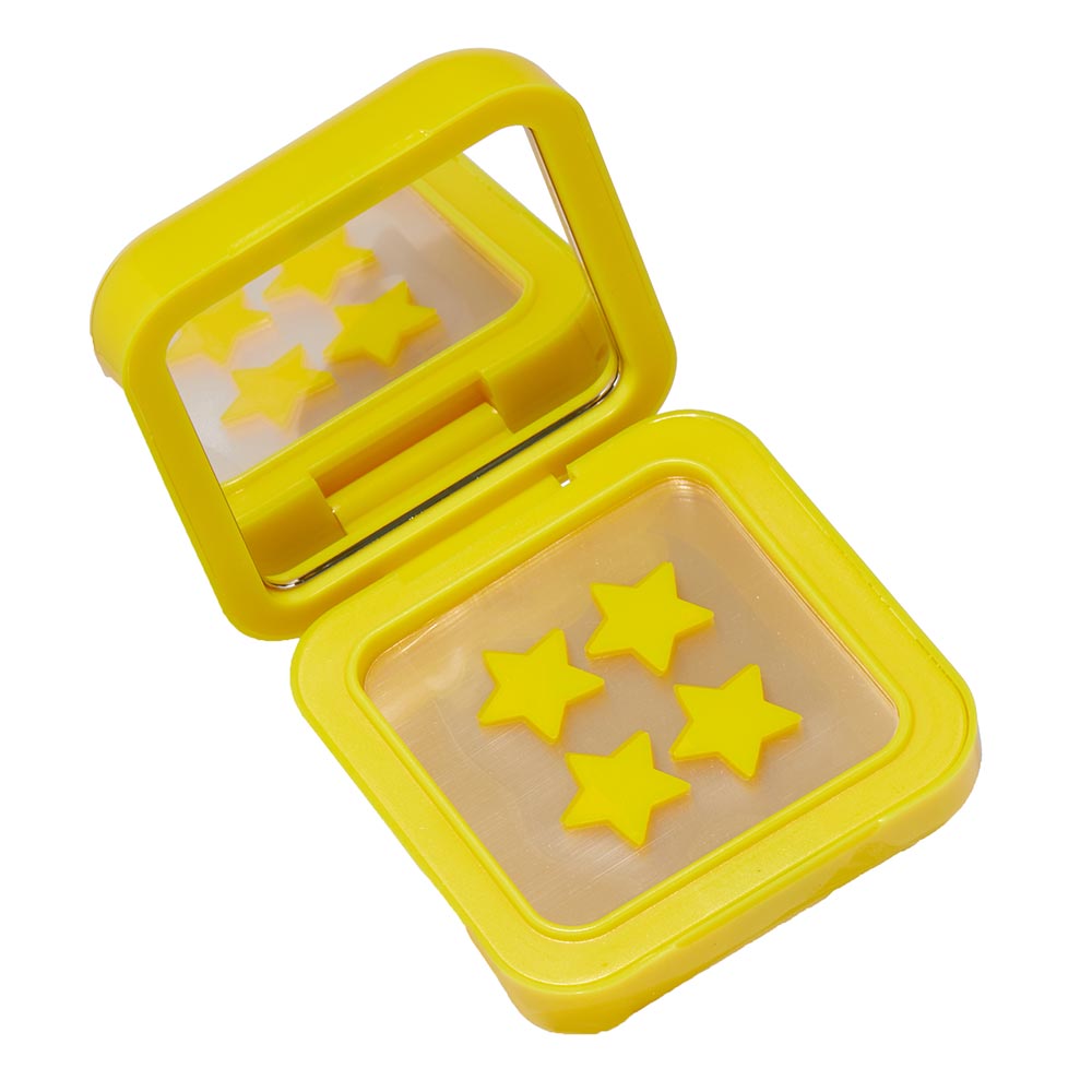 HydroStars® Hydrocolloid Pimple Patches + Case