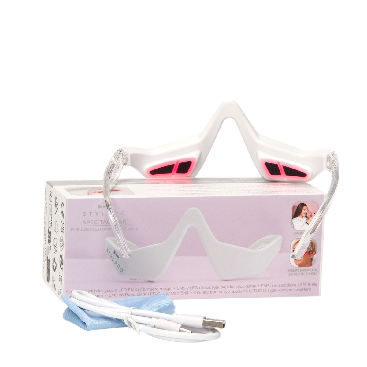 STYLPRO Spec-tacular EMS & Red LED Under Eye Glasses
