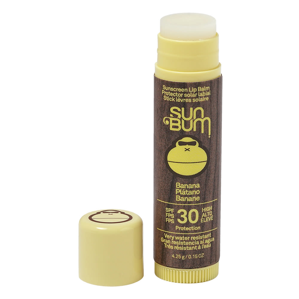 Sun Bum Original SPF 30 Sunscreen Lip Balm Banana