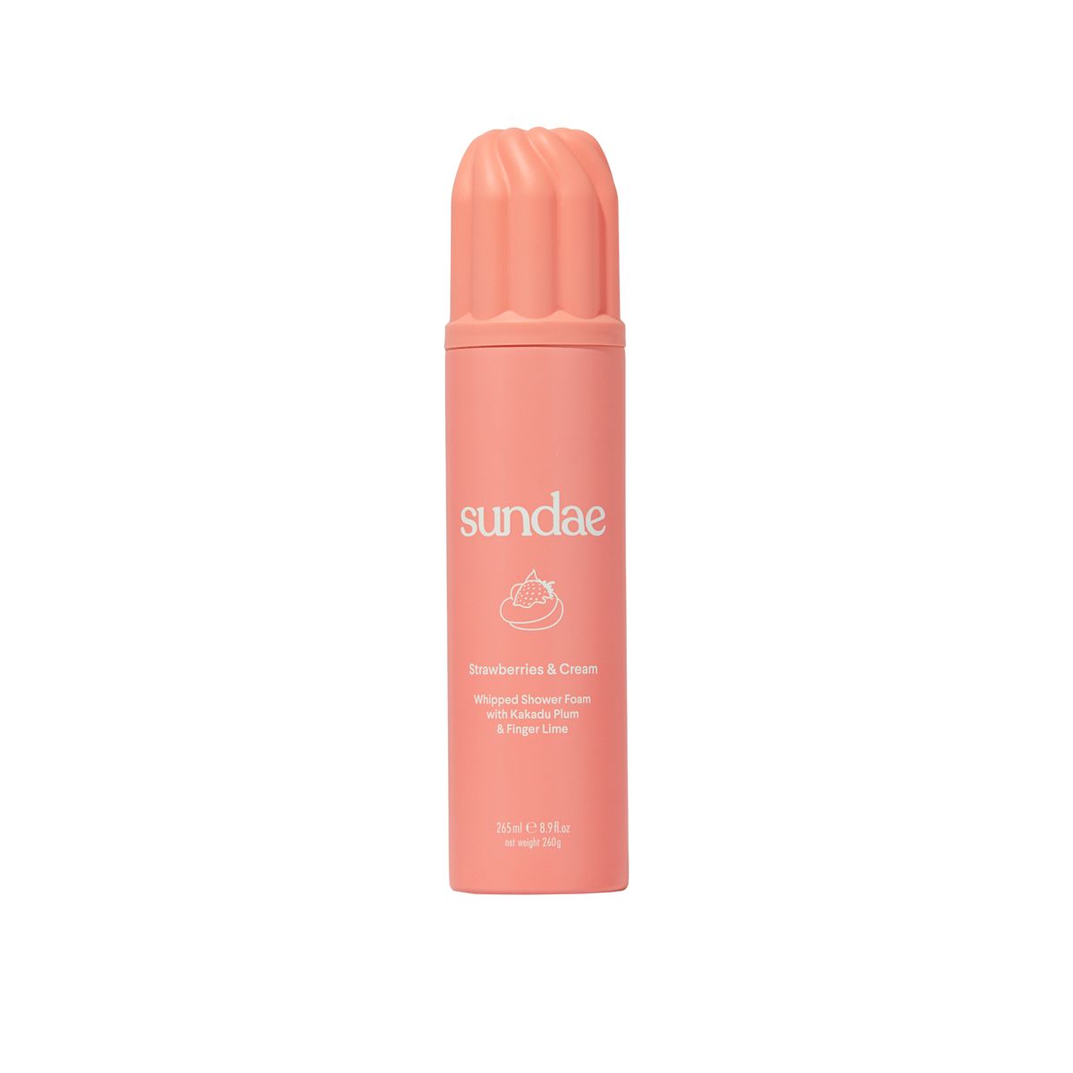 Sundae Foaming Body Wash Strawberries & Cream