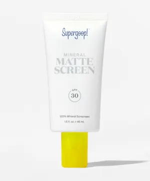 supergoop Mineral Mattescreen 100% Mineral Sunscreen SPF 30