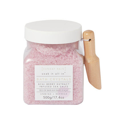 Sunday Rain Acai Berry Bath Crystals