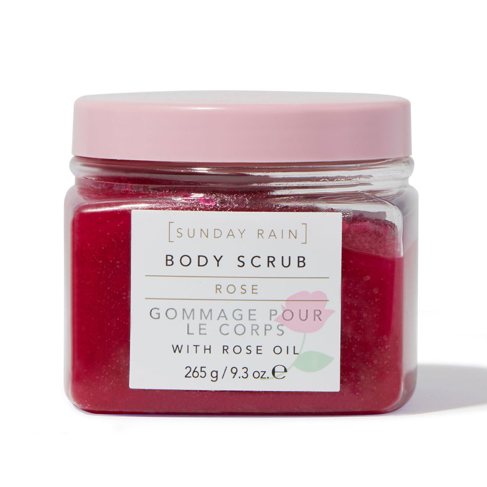Sunday Rain Rose Body Scrub