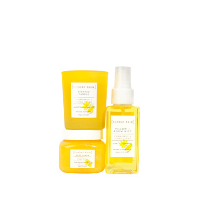 Sunday Rain Relax & Restore Trio Chamomile & Ylang Ylang