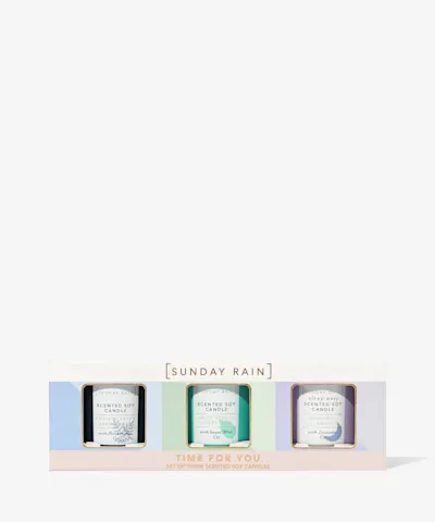 Sunday Rain - Mini Scented Candle Trio