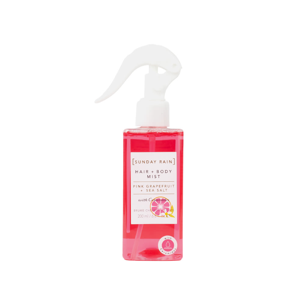 Sunday Rain Pink Grapefruit & Sea Salt Hair & Body Mist