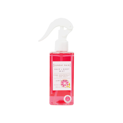 Sunday Rain Pink Grapefruit & Sea Salt Hair & Body Mist