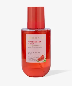 Sunday Rain Watermelon + Kiwi Hair & Body Mist