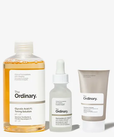 The Ordinary - Niacinamide + Glycolic Acid + Squalane Trio