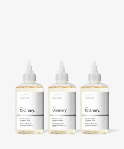 The Ordinary - Glycolic Acid 7% Exfoliating Toner 240ml Trio