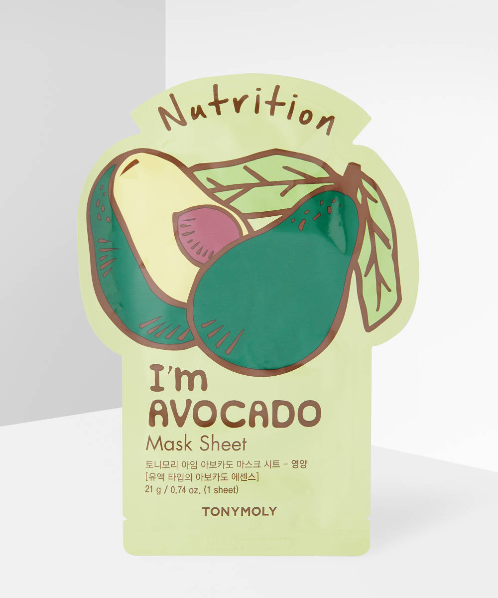 beautybay.com | I'm Avocado Mask Sheet Nutrition