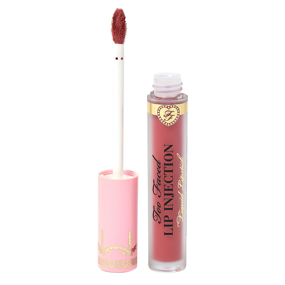 Too Faced Lip Injection Demi-Matte Liquid Lipstick Size Queen