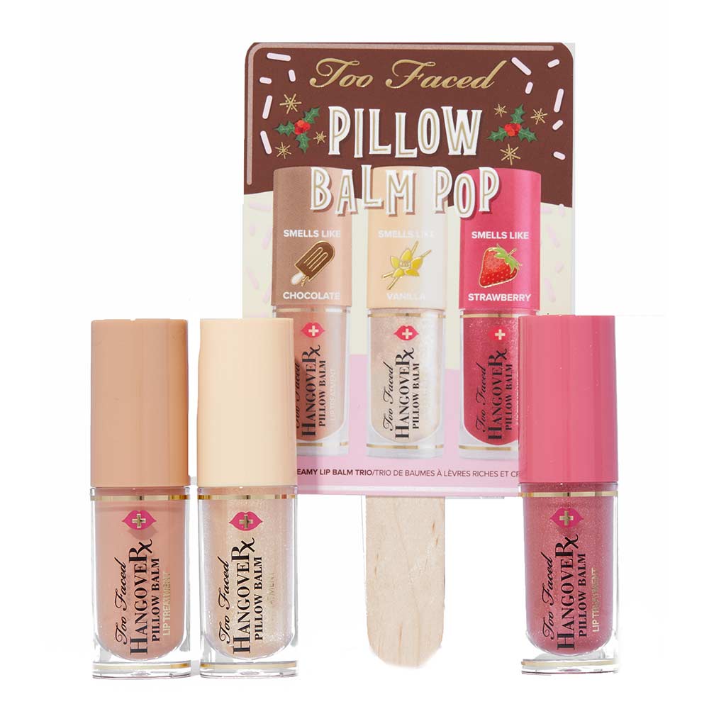 Limited Edition Hangover Pillow Balm Pop Rich & Creamy Lip Balm Trio