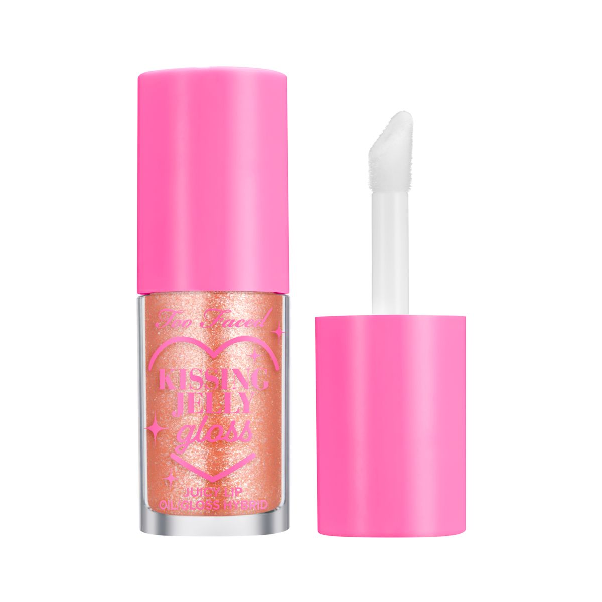 Too Faced Kissing Jelly Lip Oil Gloss Cream Soda