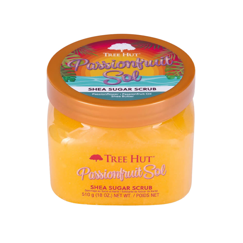 Tree Hut Sugar Scrub Passionfruit Sol