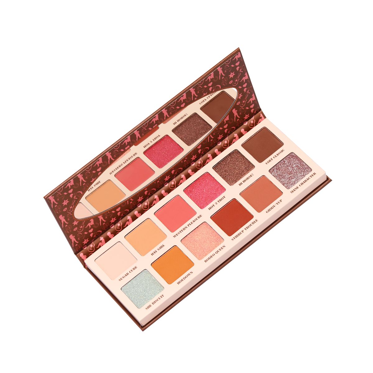 Trixie Cosmetics Horse Girl 12 Pan Shadow + Pressed Pigment Palette