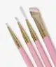 Trixie Cosmetics - 4 Piece Liner Brush Set