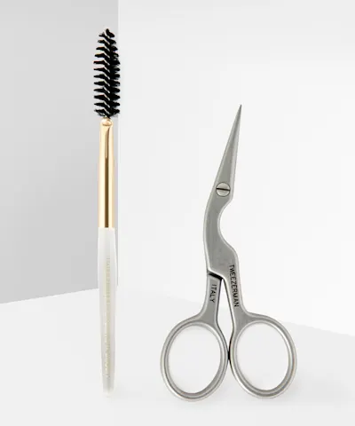 Tweezerman - Brow Shaping Scissors With Brush