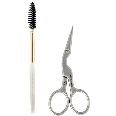 Tweezerman Brow Shaping Scissors With Brush