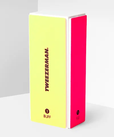 Tweezerman - Neon Hot File, Buff, Smooth And Shine Block