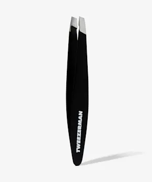 Tweezerman Mini Slant Tweezer Black Leopard