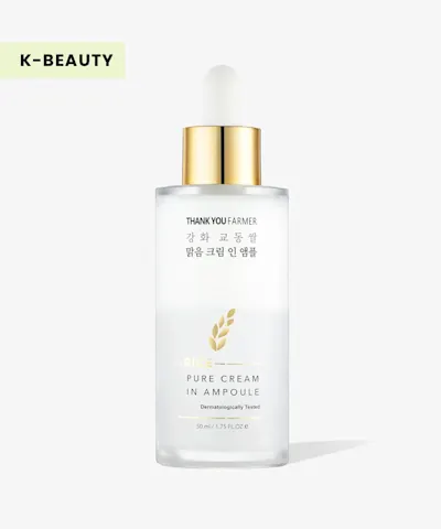 Thank You Farmer - Rice Pure Cream In Ampoule Brightening Serum