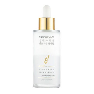 Thank You Farmer Rice Pure Cream In Ampoule 50ml