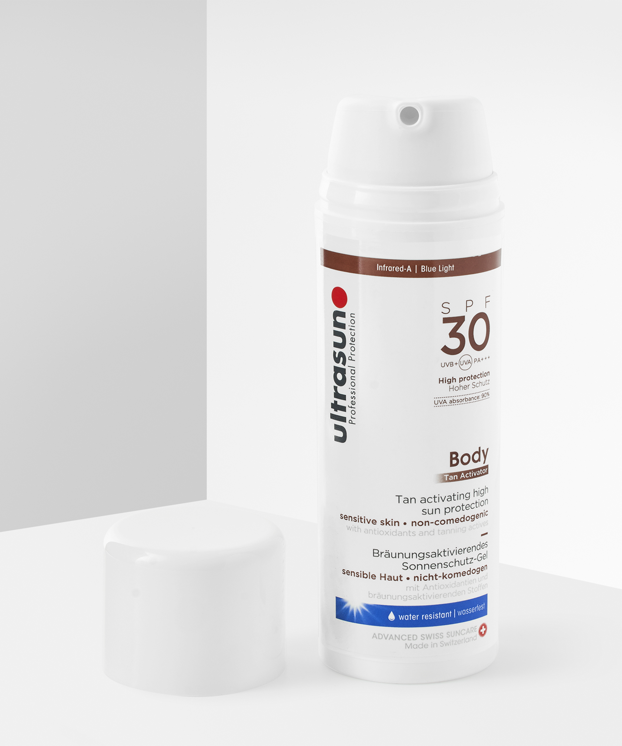 ultrasun sun protection body tan activator