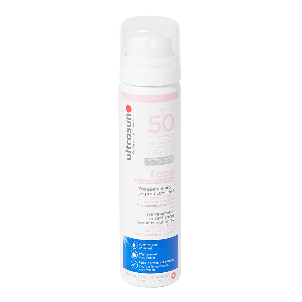 Ultrasun Face Sun Protection 50Spf Uv & Scalp Mist 75ml