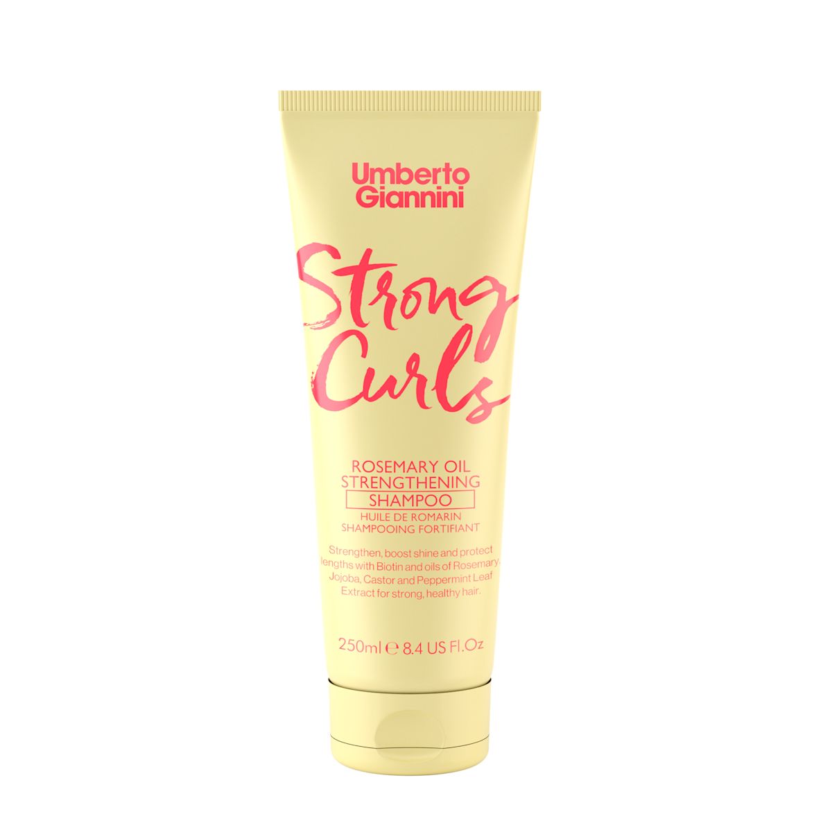 Umberto Giannini Strong Curls Rosemary Oil Shampoo 250ml