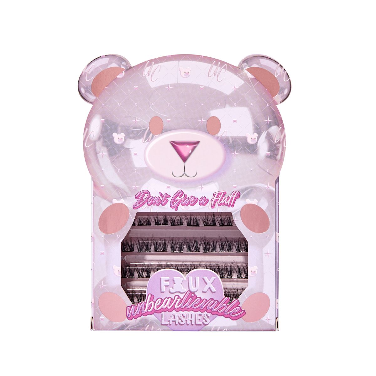 Unicorn Cosmetics UnBEARlievable DIY Cluster Lashes Don't give a fluff