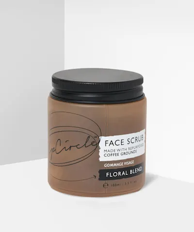 UpCircle Beauty - Coffee Face Scrub - Floral Blend for Sensitive Skin