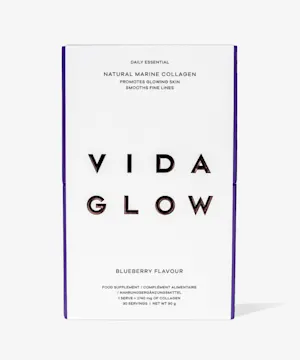 Vida Glow Natural Marine Collagen Sachets Blueberry