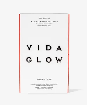 Vida Glow Natural Marine Collagen Sachets Peach