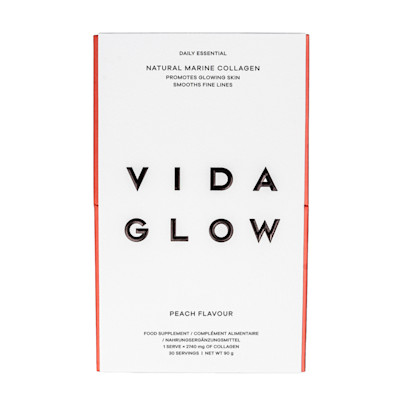 Vida Glow Natural Marine Collagen Sachets Peach