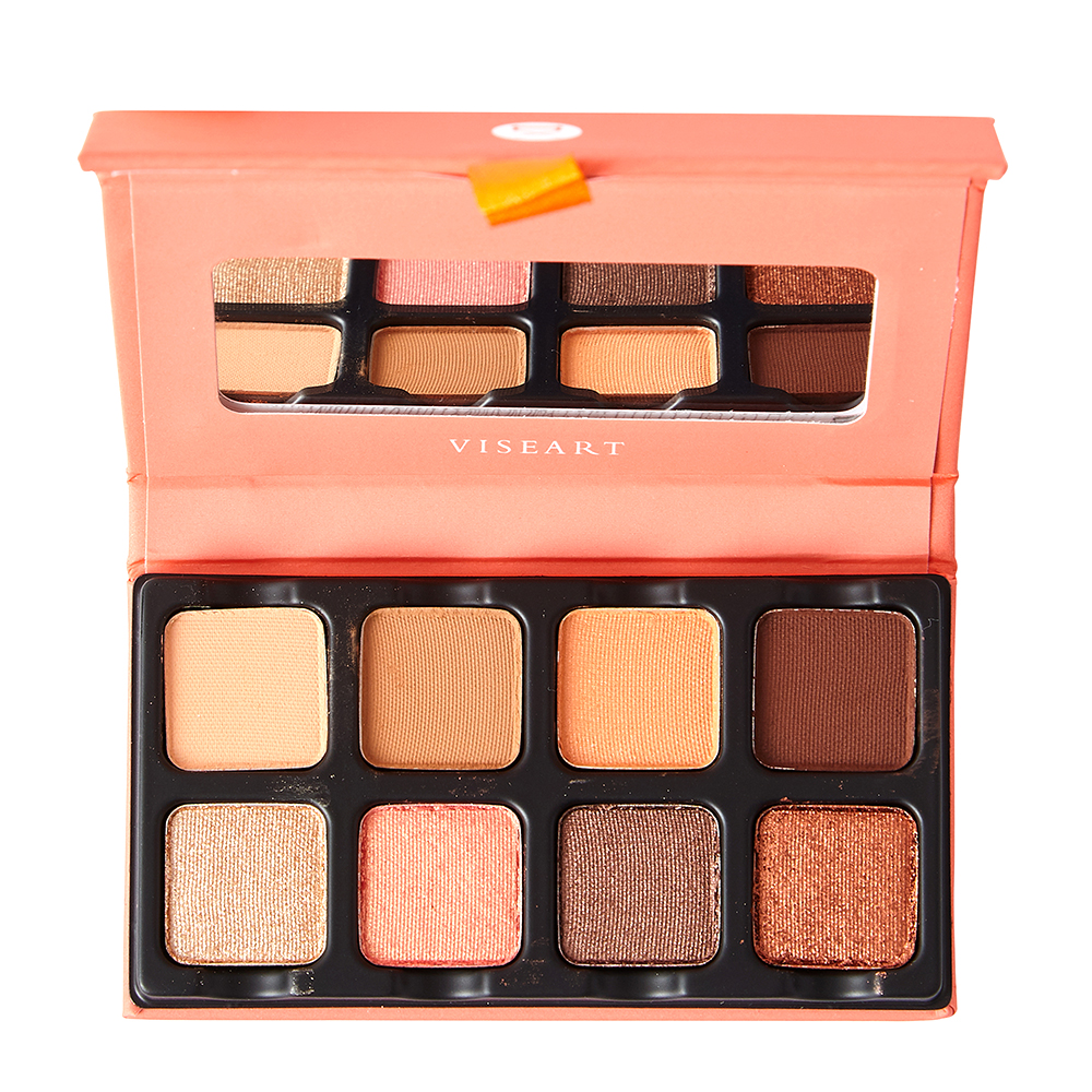 Viseart Petit PRO 4 Eyeshadow Palette Apricotine. 