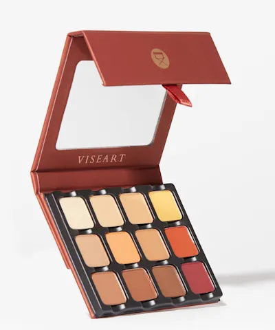 Viseart - Petites Mattes Warm Eyeshadow Palette