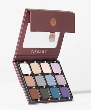 viseart Petites Mattes Cool Eyeshadow Palette