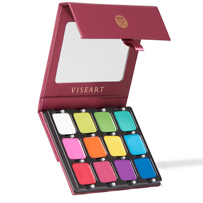 Viseart Petites Mattes Editorial Brights Eyeshadow Palette