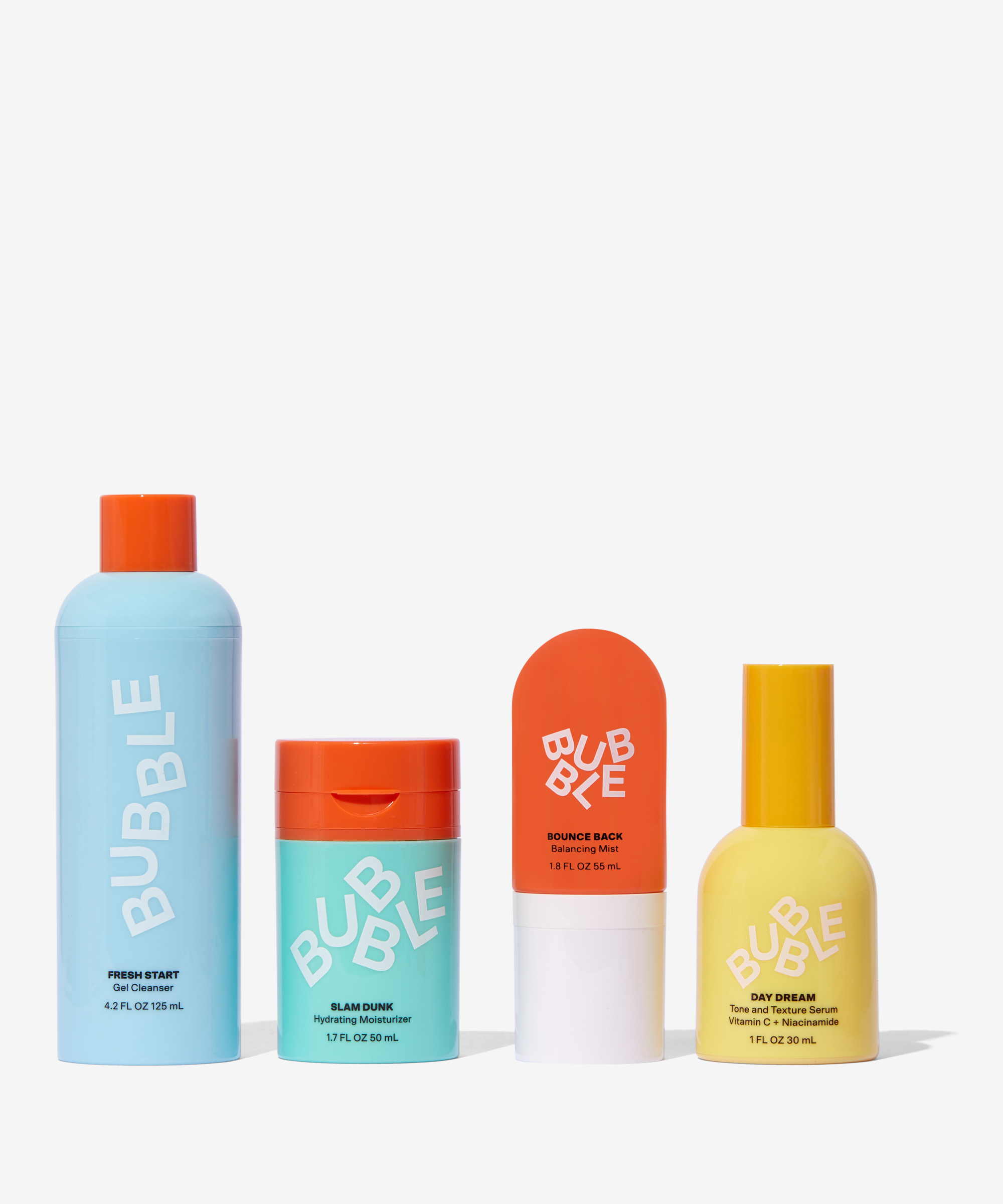 Bubble Skincare  Rise & Shine Skin Brightening Daily Skincare