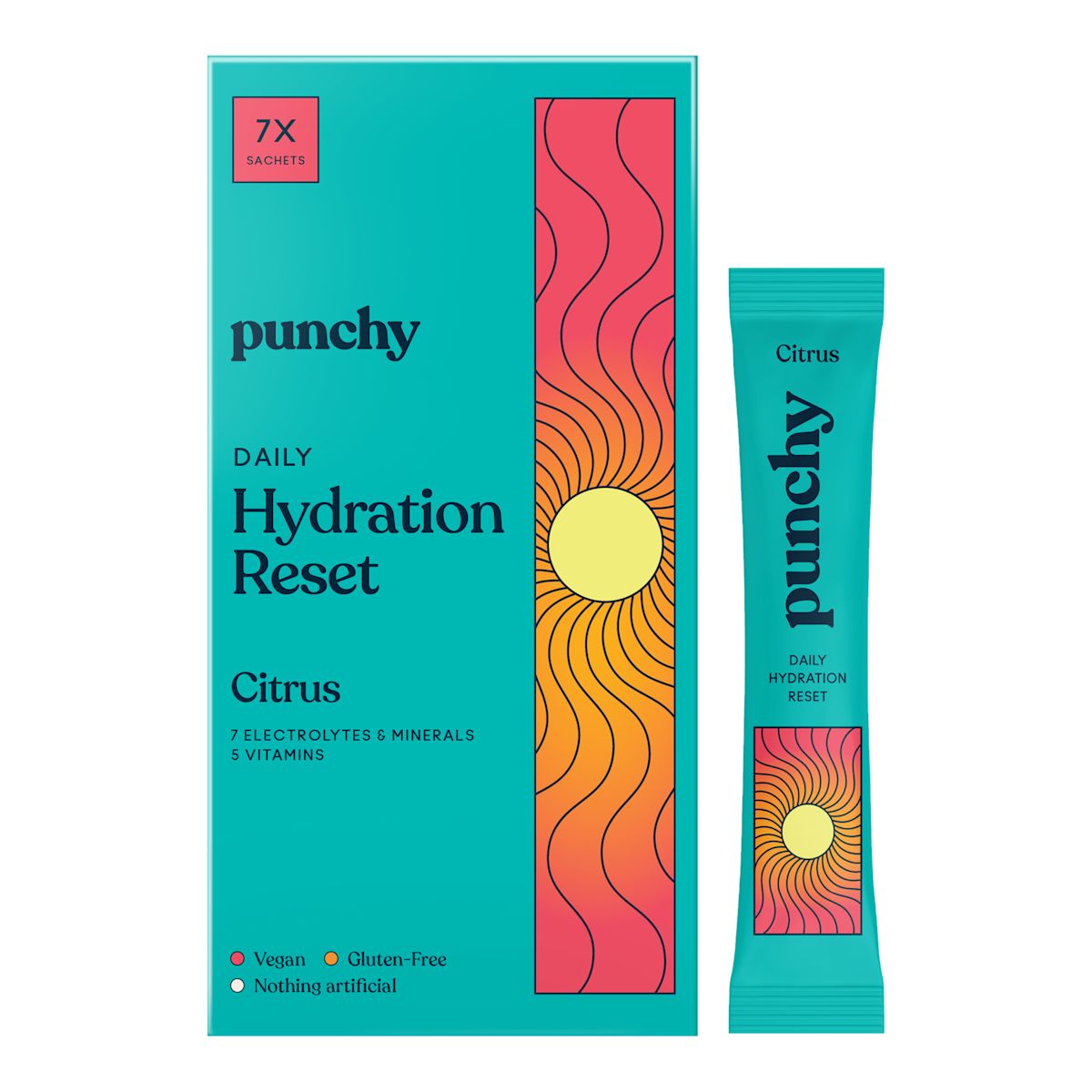 Daily Hydration Reset Citrus - Daily Hydration Reset Citrus x 7 Sachets