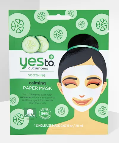 Yes To - Cucumbers Calming Paper Mask 