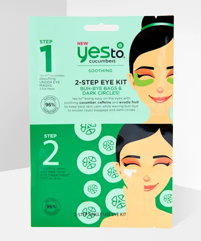 Yes To - Cucumbers 2-Step Buh Bye Bags & Dark Circles Eye Kit
