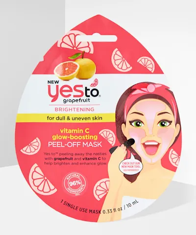 Yes To - Grapefruit Single Use Peel Off Mask