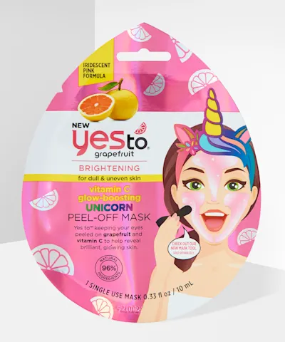 Yes To - Grapefruit Vitamin C Glow Boosting Unicorn Peel-Off Mask Single