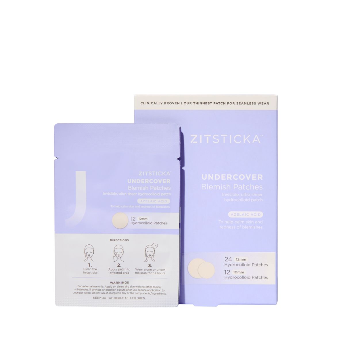 Zitsticka Undercover Invisible Patch