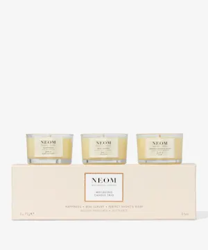 neom Wellbeing Candle Trio