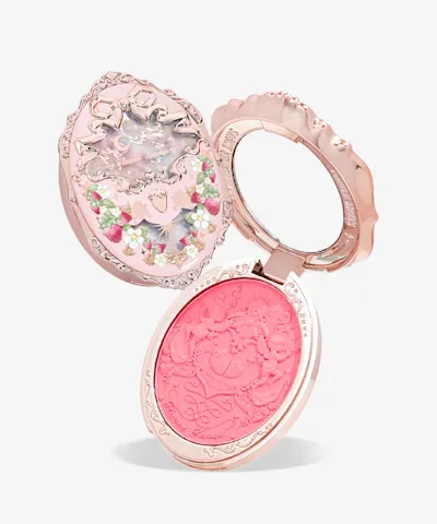 Flower Knows - Violet Strawberry Rococo Embossed Blush