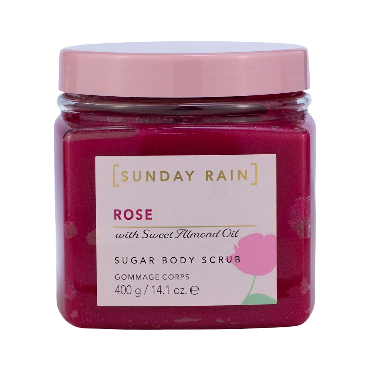 Sunday Rain Rose Body Scrub